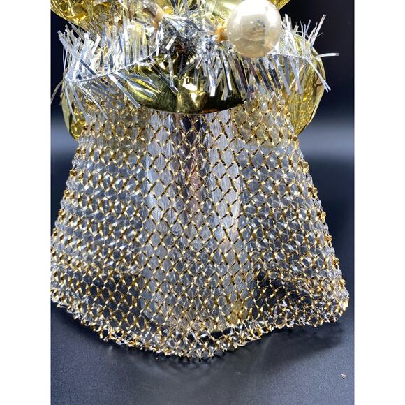 Vintage Holt Howard? 9” Porcelain Head Angel‎ Christmas Tree Topper Table Decor - Picture 3 of 6